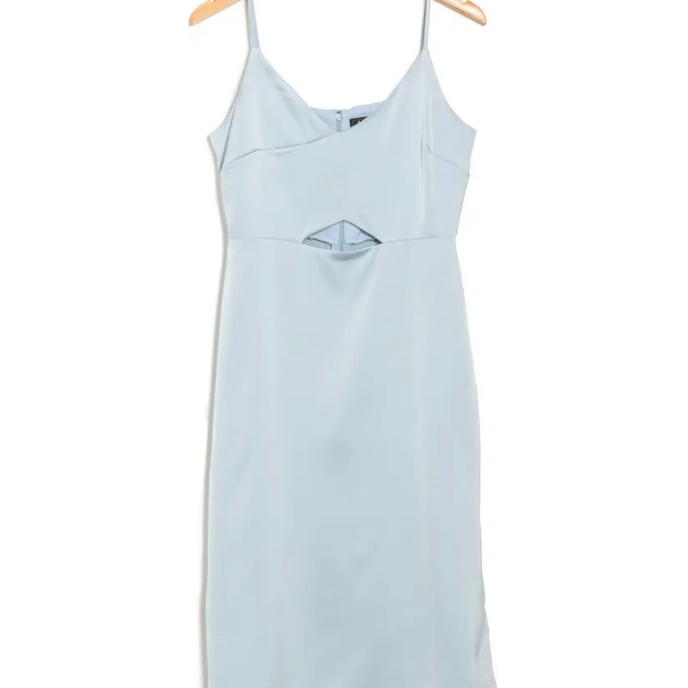 Sam Edelman Cutout Satin Cami Dress - Wedding Guest Dress!